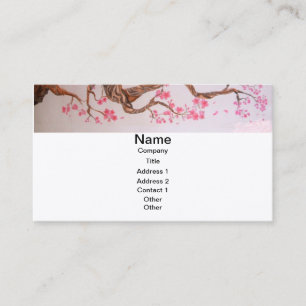Cherry Blossom Art Business Card