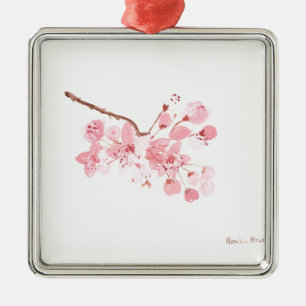 cherry blossom art metal tree decoration