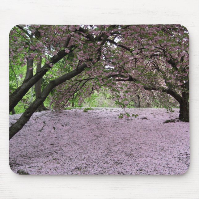 Cherry Blossom Blanket Mousepad (Front)