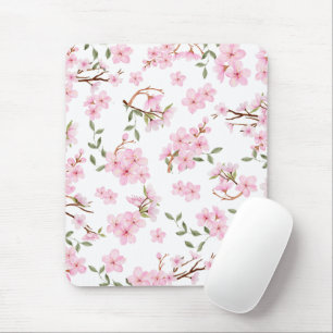 Cherry Blossom Bloom Mouse Pad