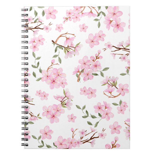 Cherry Blossom Bloom Notebook (Front)