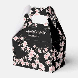 Cherry Blossom Blush Pink   Thank You Favour Box