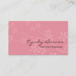 Cherry Blossom Branch Business Card