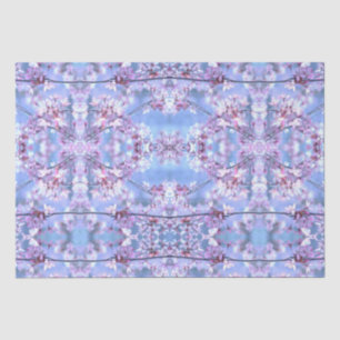 Cherry blossom branches  tissue paper