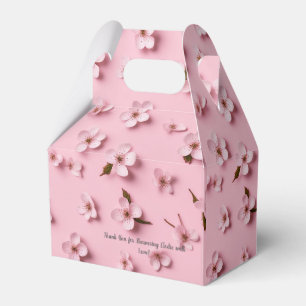 Cherry Blossom Bridal Shower Favour Box