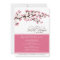 Cherry Blossom Bridal Shower Invitation (rose)