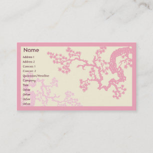 Cherry Blossom - Business Business Card