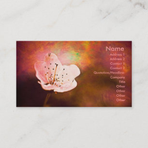 Cherry Blossom Business Card