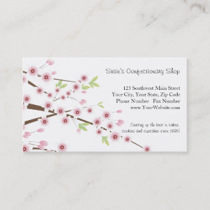Cherry Blossom Business Card