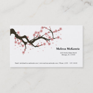 Cherry Blossom Business Card
