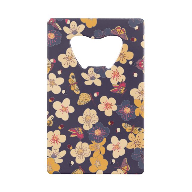 Cherry Blossom Butterfly Asian Print (Front)
