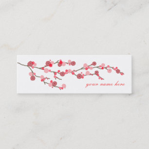 Cherry Blossom Calling Cards
