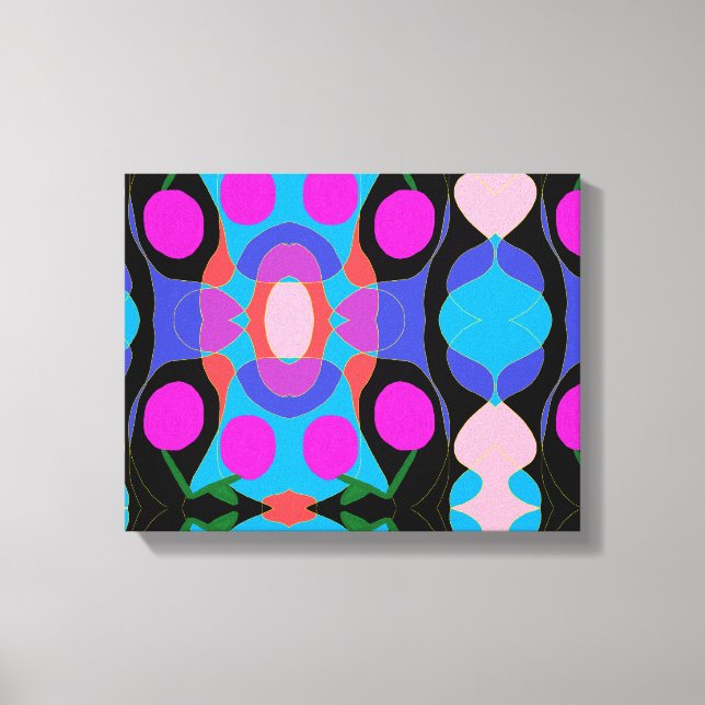 Cherry blossom canvas print (Front)