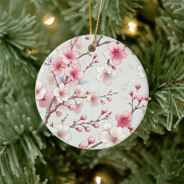 Cherry Blossom Ceramic Tree Decoration (Tree)