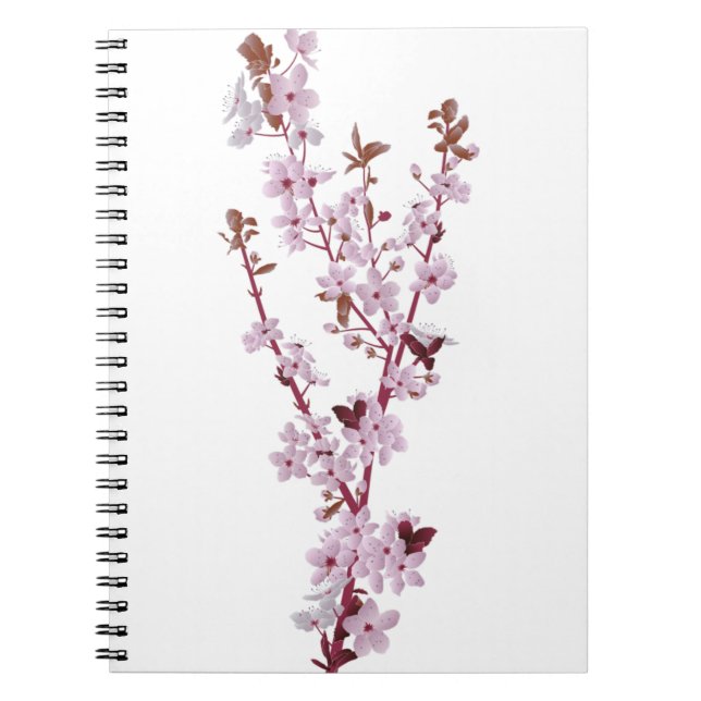 Cherry Blossom Cherry Tree 2 Notebook (Front)