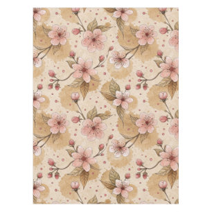 Cherry Blossom Coffee Cosy Pattern (10) Tablecloth