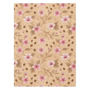 Cherry Blossom Coffee Cosy Pattern (5) Tablecloth