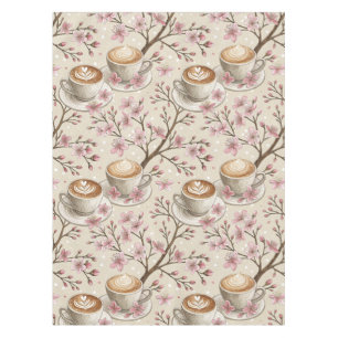 Cherry Blossom Coffee Cosy Pattern (6) Tablecloth