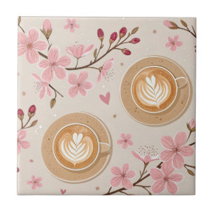 Cherry Blossom Coffee Cosy Pattern (7) Tile