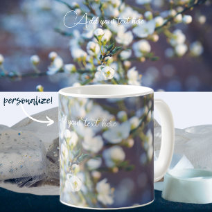 Cherry blossom coffee mug