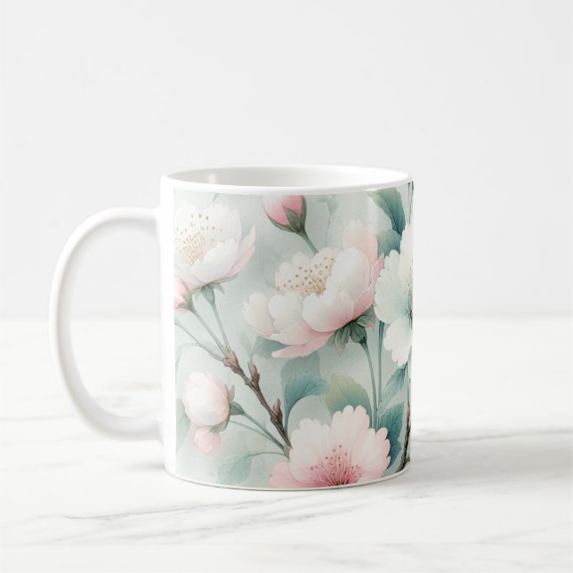 Cherry Blossom Coffee Mug (Left)