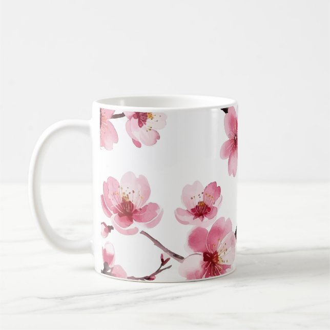 Cherry Blossom Coffee Mug (Left)