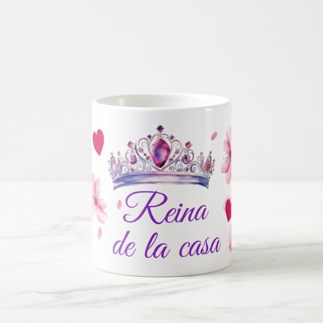 Cherry Blossom, crown, reina de la casa Coffee Mug (Center)
