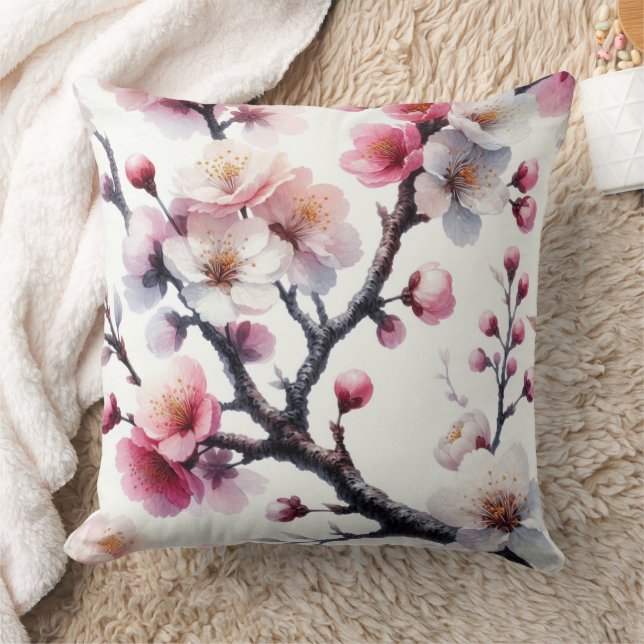 Cherry Blossom Cushion (Blanket)