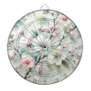 Cherry Blossom Dartboard