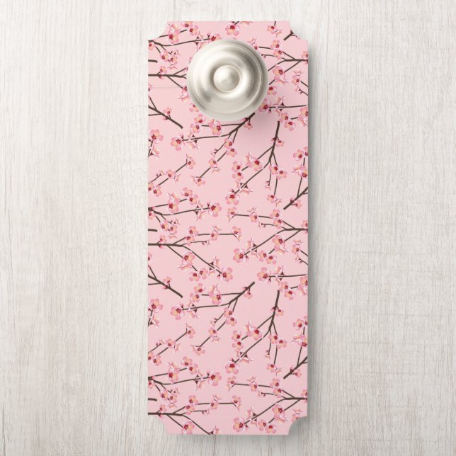 Cherry Blossom Door Hanger (On Knob)
