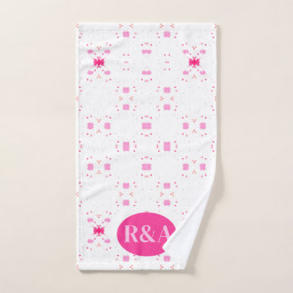 Cherry Blossom Embrace Personalised Hand Towel