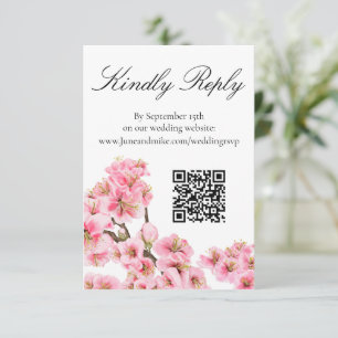 Cherry Blossom  Enclosure Card