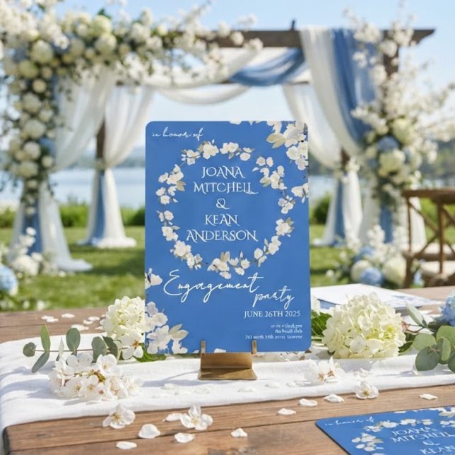 Cherry Blossom Engagement Party Invitation (Creator Uploaded)