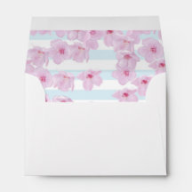 Cherry blossom envelope