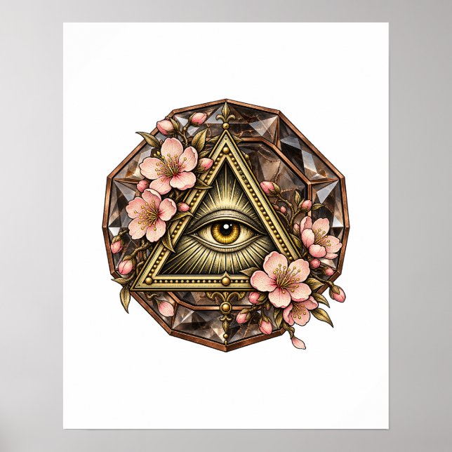 Cherry Blossom Eye Poster (Front)