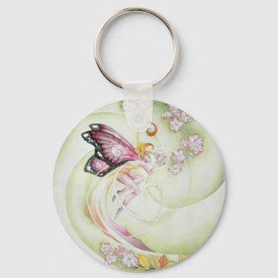 Cherry Blossom Faery Key Ring