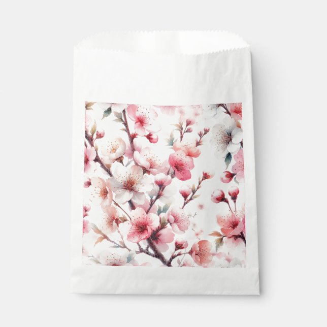 Cherry Blossom Favour Bags (Front)
