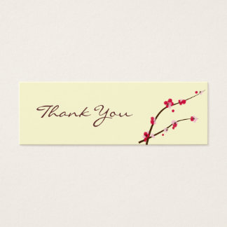 Cherry Blossom Favour Tag