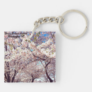 Cherry Blossom Festival Washington D.C. Souvenir Key Ring
