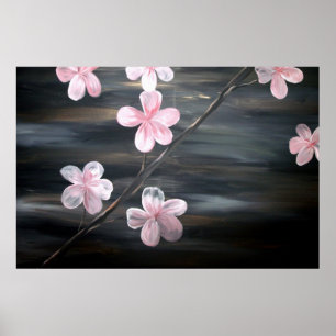 Cherry Blossom Fine Art Poster Print