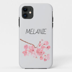 Cherry blossom Floral watercolor Spring Nature Case-Mate iPhone Case