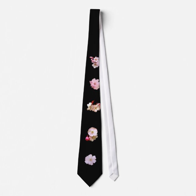 Cherry Blossom GardenTie Tie (Front)