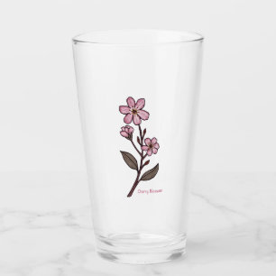 Cherry Blossom Glass Tumbler