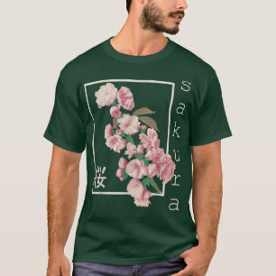 Cherry Blossom Graphic Vintage Japanese Sakura Kan T-Shirt