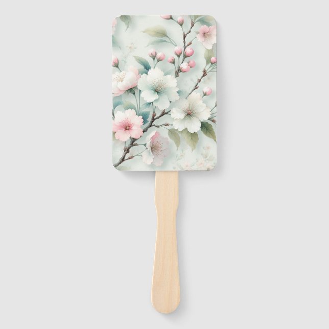 Cherry Blossom Hand Fan (Front)