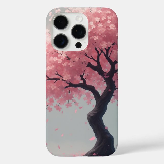 cherry blossom illustration Case-Mate iPhone case (Back)