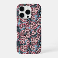 Cherry blossom in pink and blue