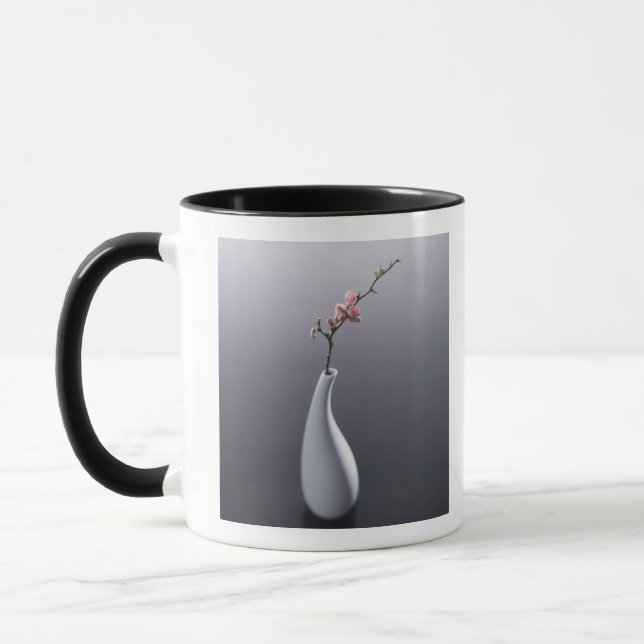 Cherry blossom in vase mug (Left)