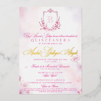 Cherry Blossom Invitation