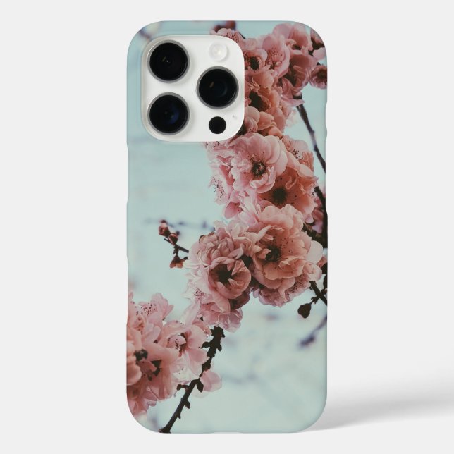 Cherry Blossom iPhone Case – Elegant Floral Spring (Back)
